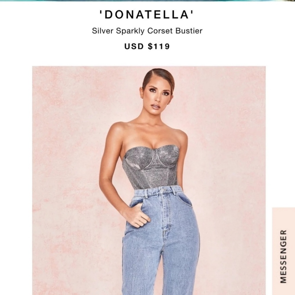 House of CB corset/bustier sliver